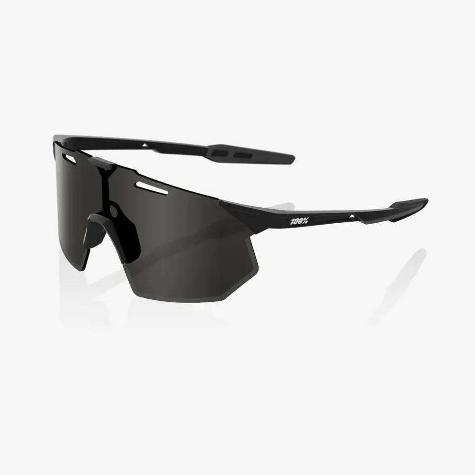 Óculos de Sol 100% Hypercraft Sq - Matte Black - Smoke Lens