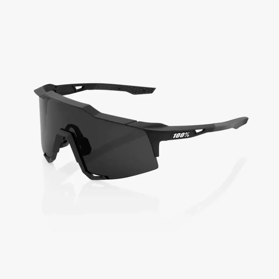Óculos de Sol 100% Speedcraft Xs - Soft Tact Black - Smoke Lens