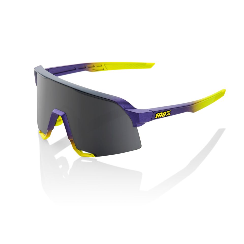Óculos de Sol 100% S3 - Matte Metallic Digital Brights - Smoke Lens