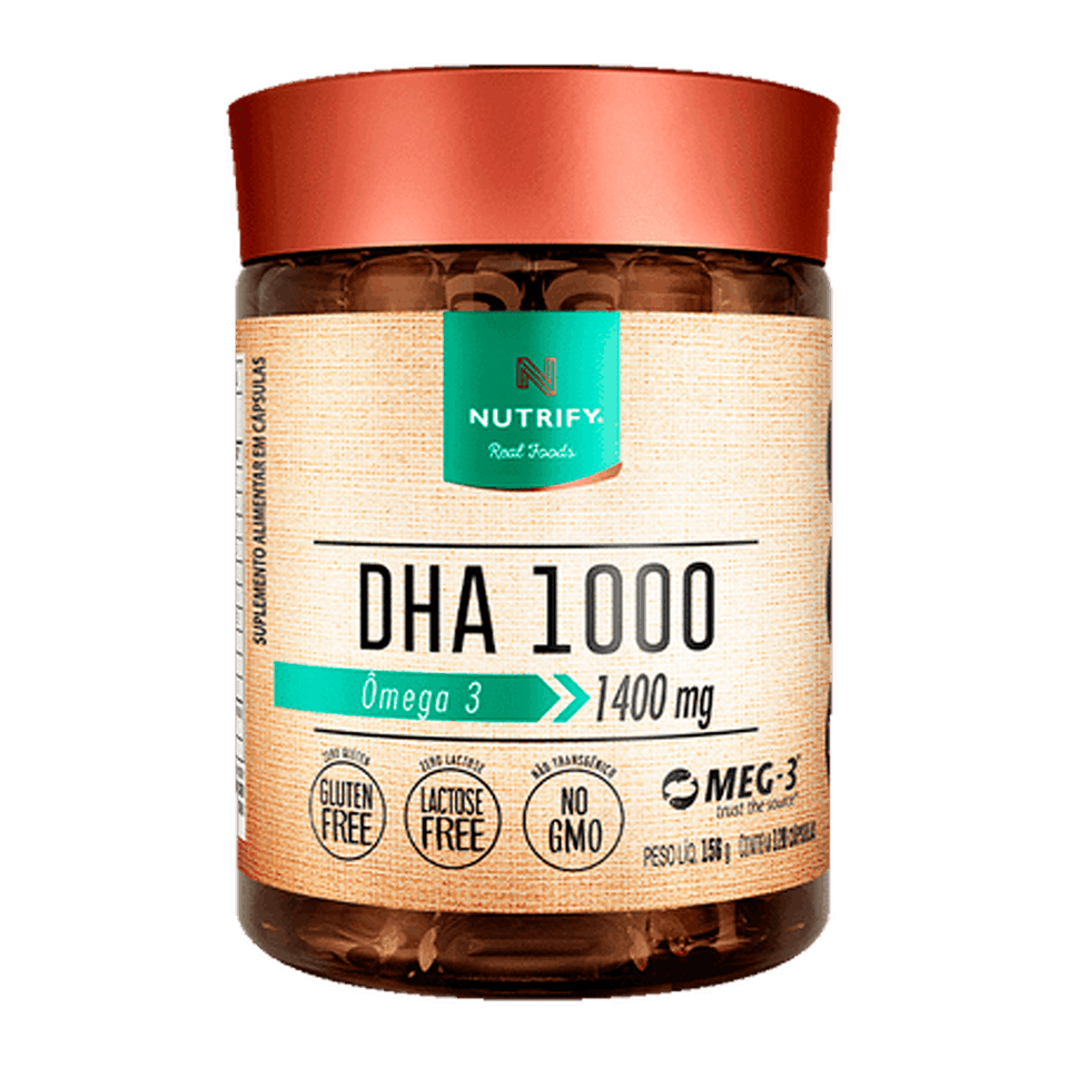 Dha 1000 Nutrify 120 Cápsulas