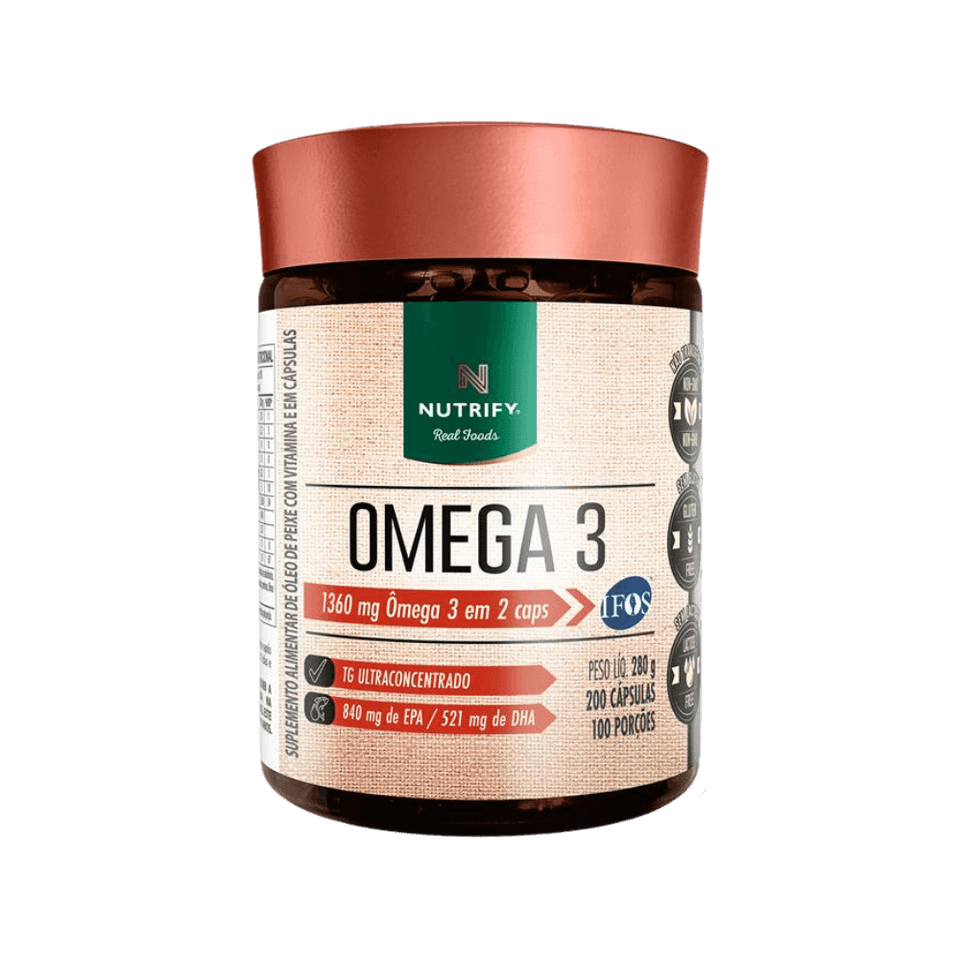 Ômega 3 Nutrify 200 Cápsulas