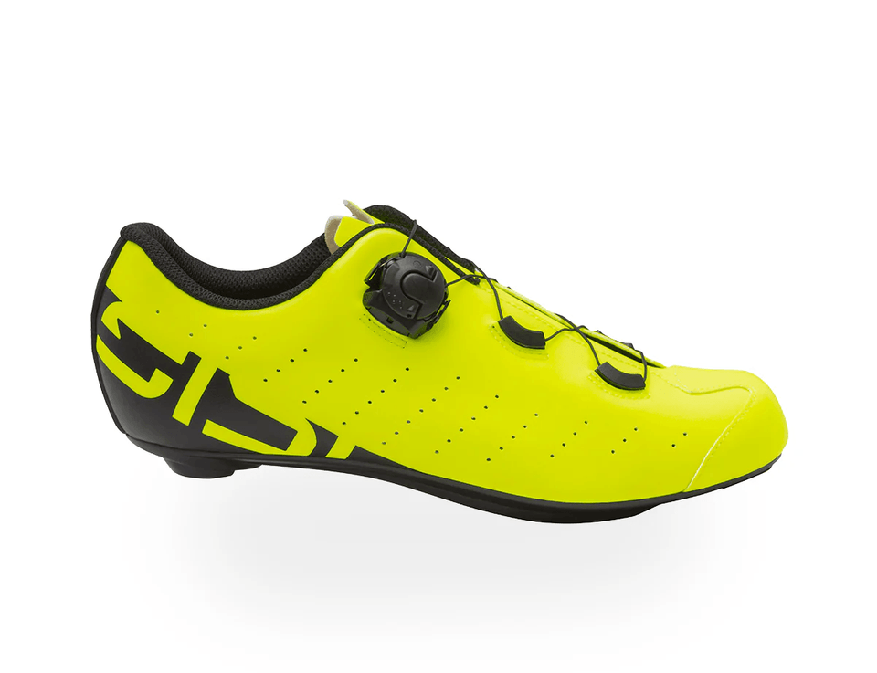 Sapatilha de Ciclismo de Estrada Sidi Fast 2 – Yellow Fluo Black