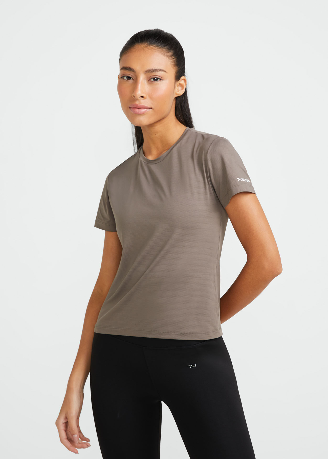Camiseta Feminina Manga Curta Uv Mesh