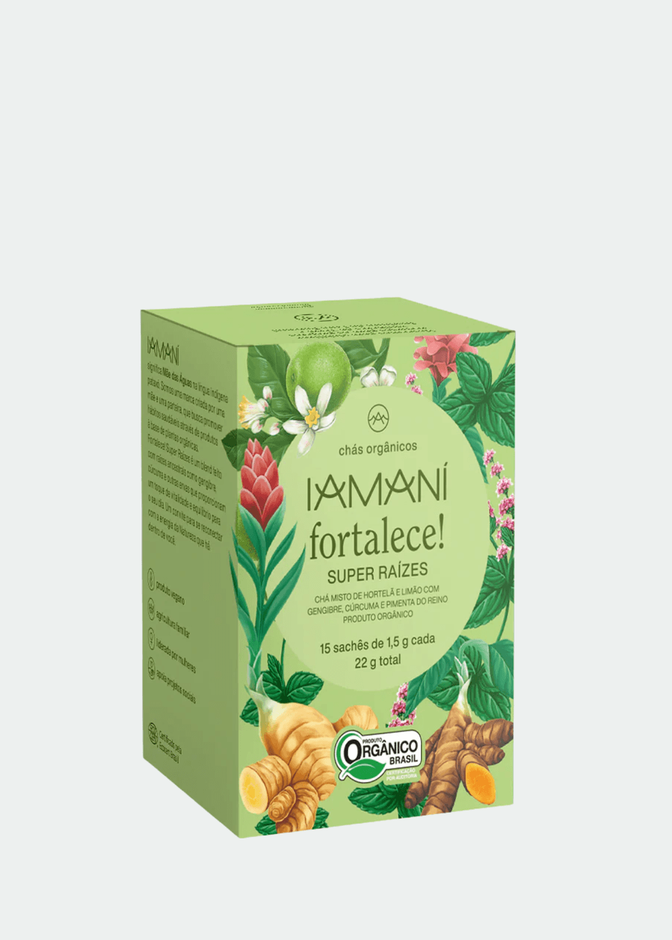 Chá Orgânico Fortalece! Iamaní - 15 Sachês