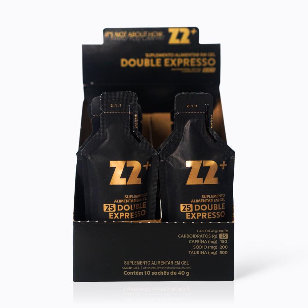 Energy Gel Z2+ Double Expresso | Display 10un (25carb) — Track&Field