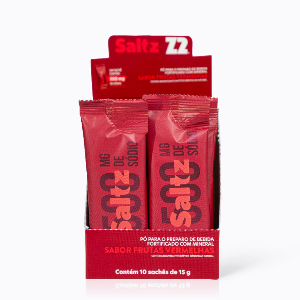 Saltz 500 Z2 Frutas Vermelhas | Box 10un — Track&Field