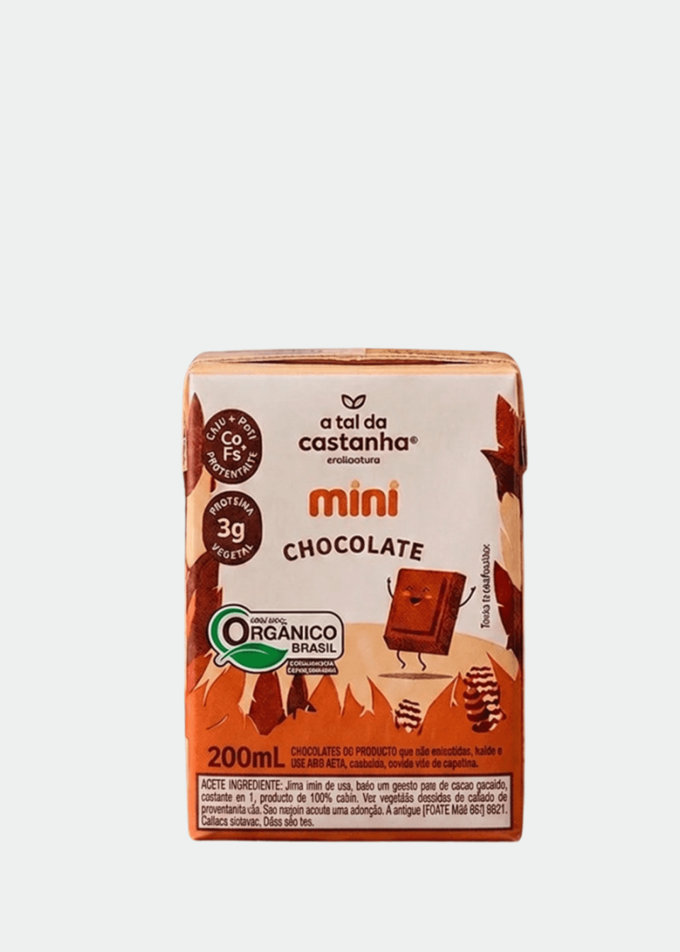 Bebida Mini Chocolate Tal da Castanha - 200ml