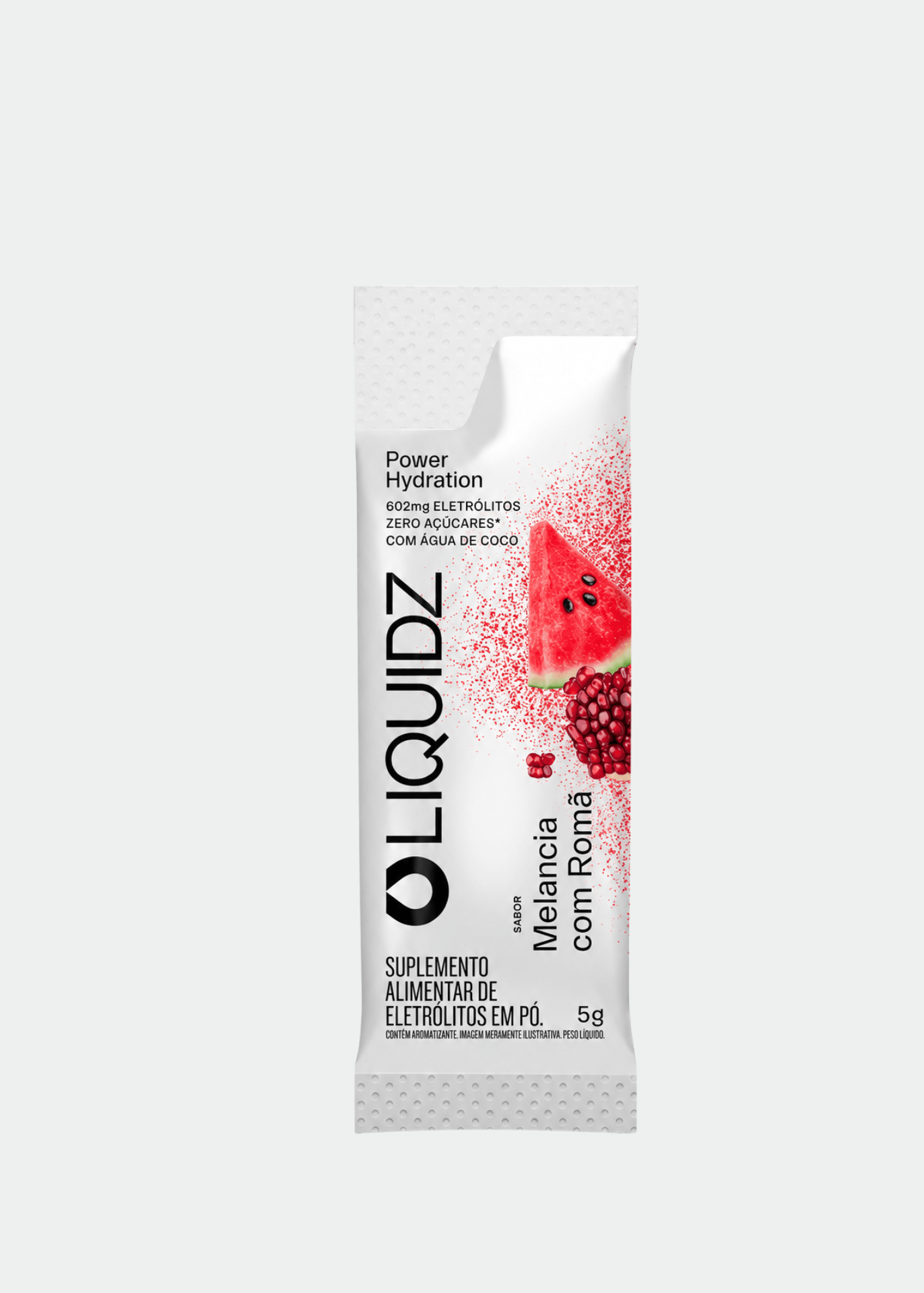 Sachê de Eletrólitos Melancia e Romã Liquidz - 6g — Track&Field