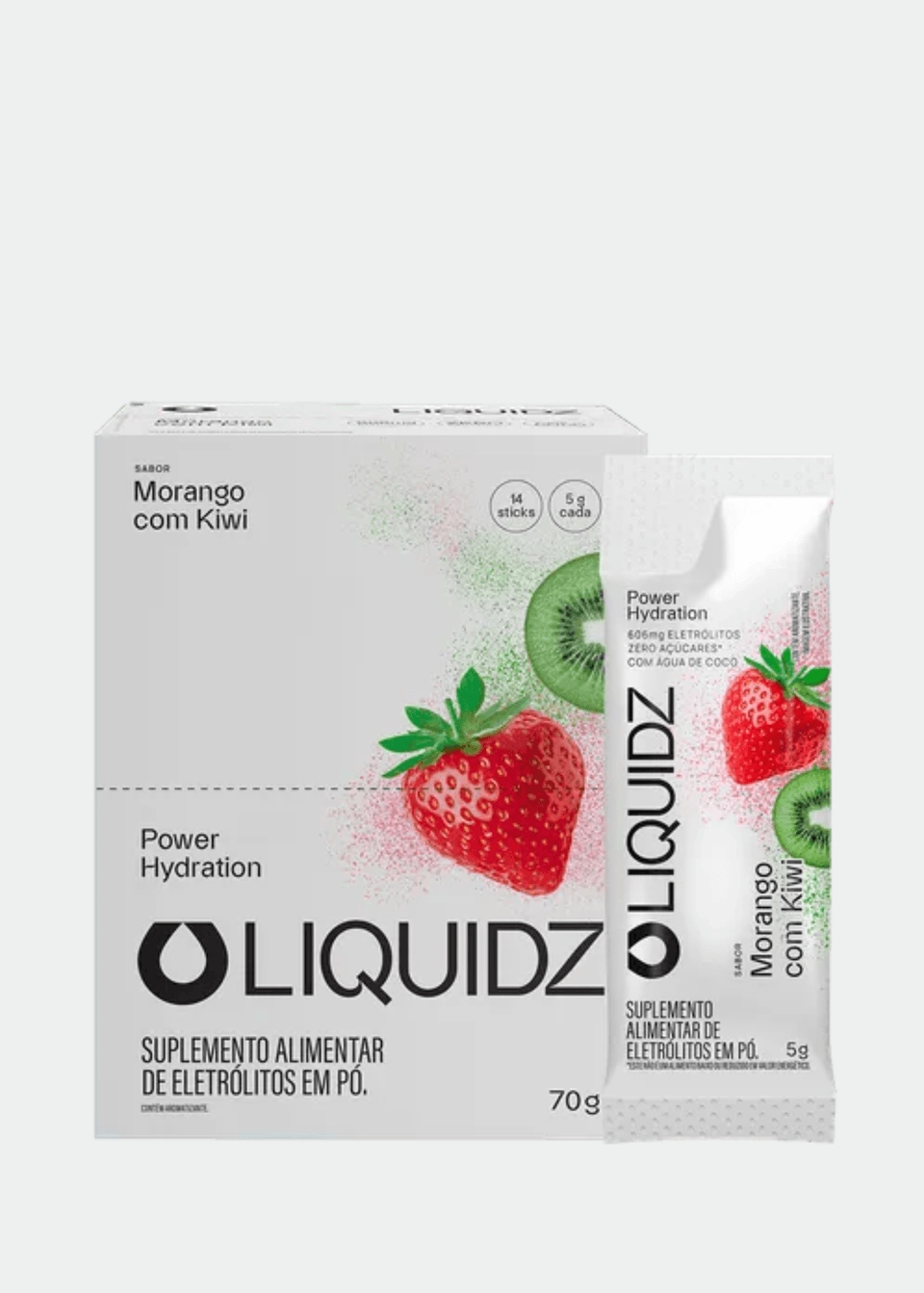 Morango com Kiwi Liquidz Caixa - 84g
