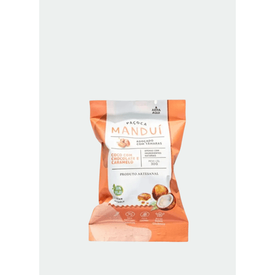 Paçoca Coco e Caramelo Manduí - 36g