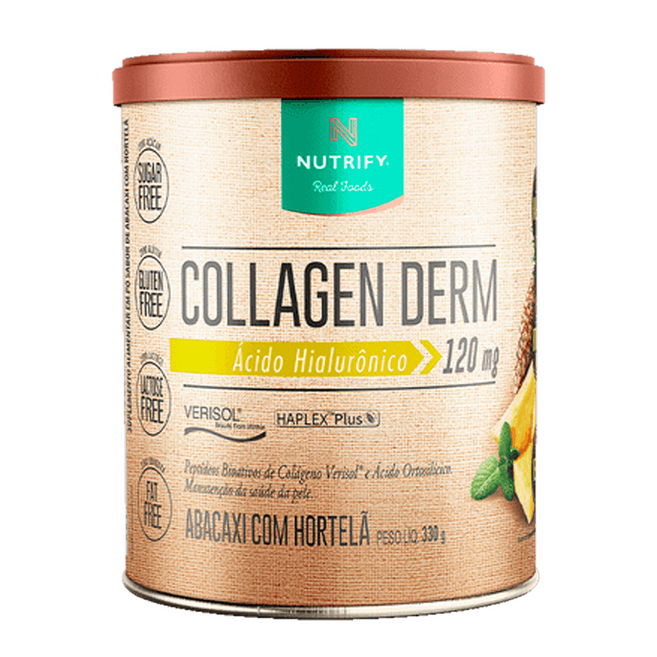 Collagen Derm Abacaxi com Hortelã Nutrify - 330g