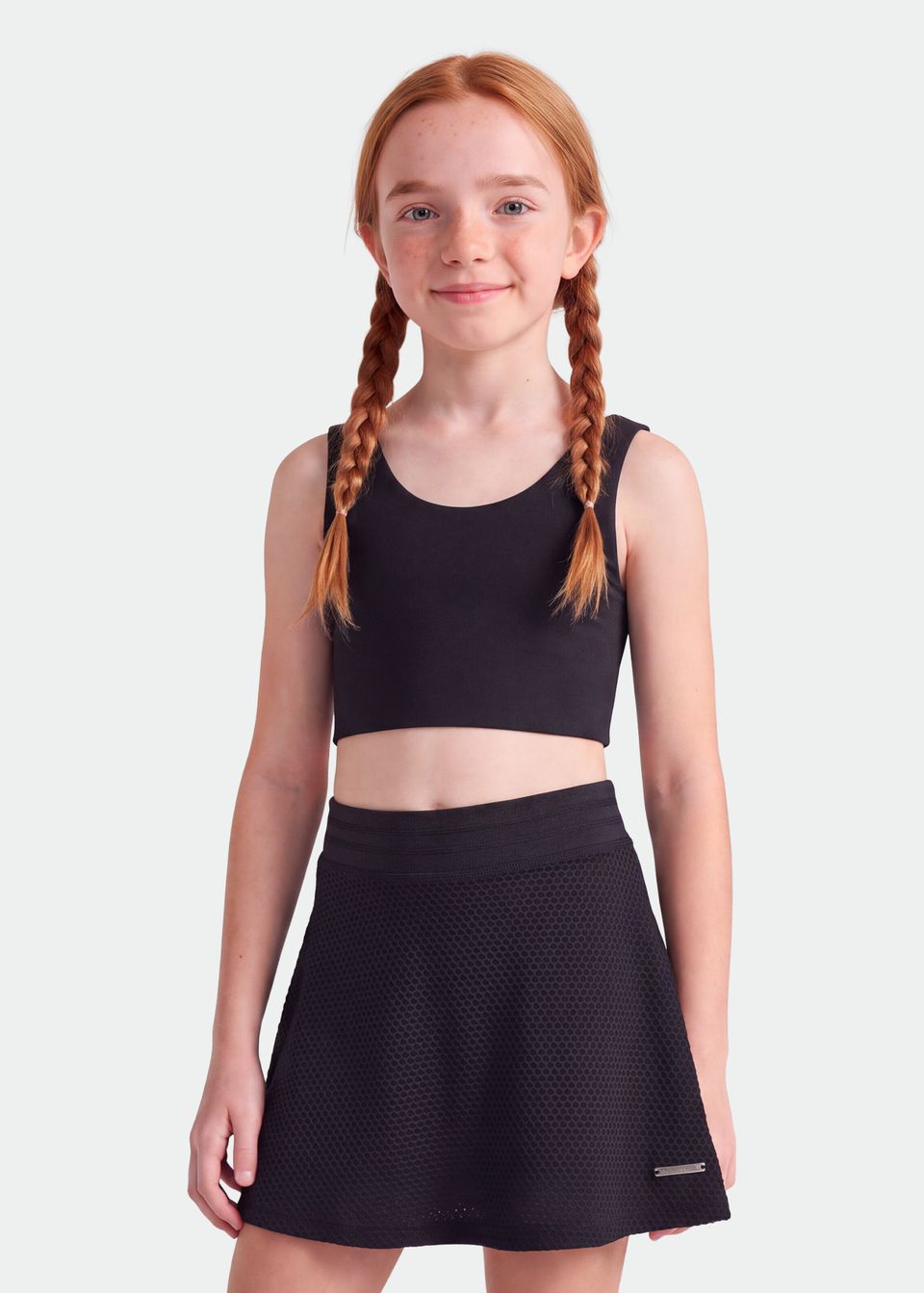 Top Infantil Feminino Alças